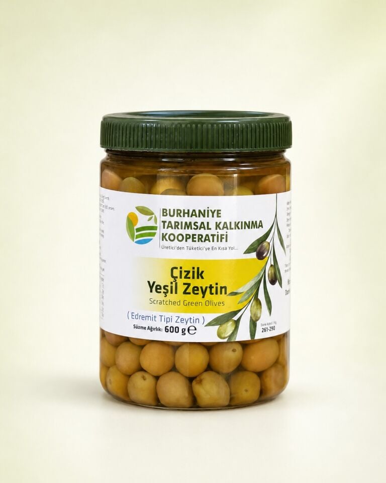 Çizik Yeşil Zeytin 600 gr