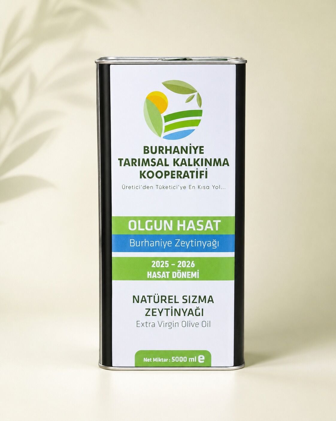 Natürel Sızma Zeytinyağı 5000 ml