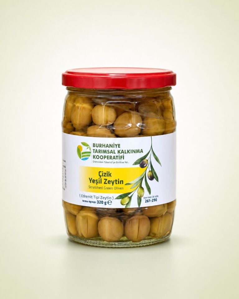Çizik Yeşil Zeytin 320 gr