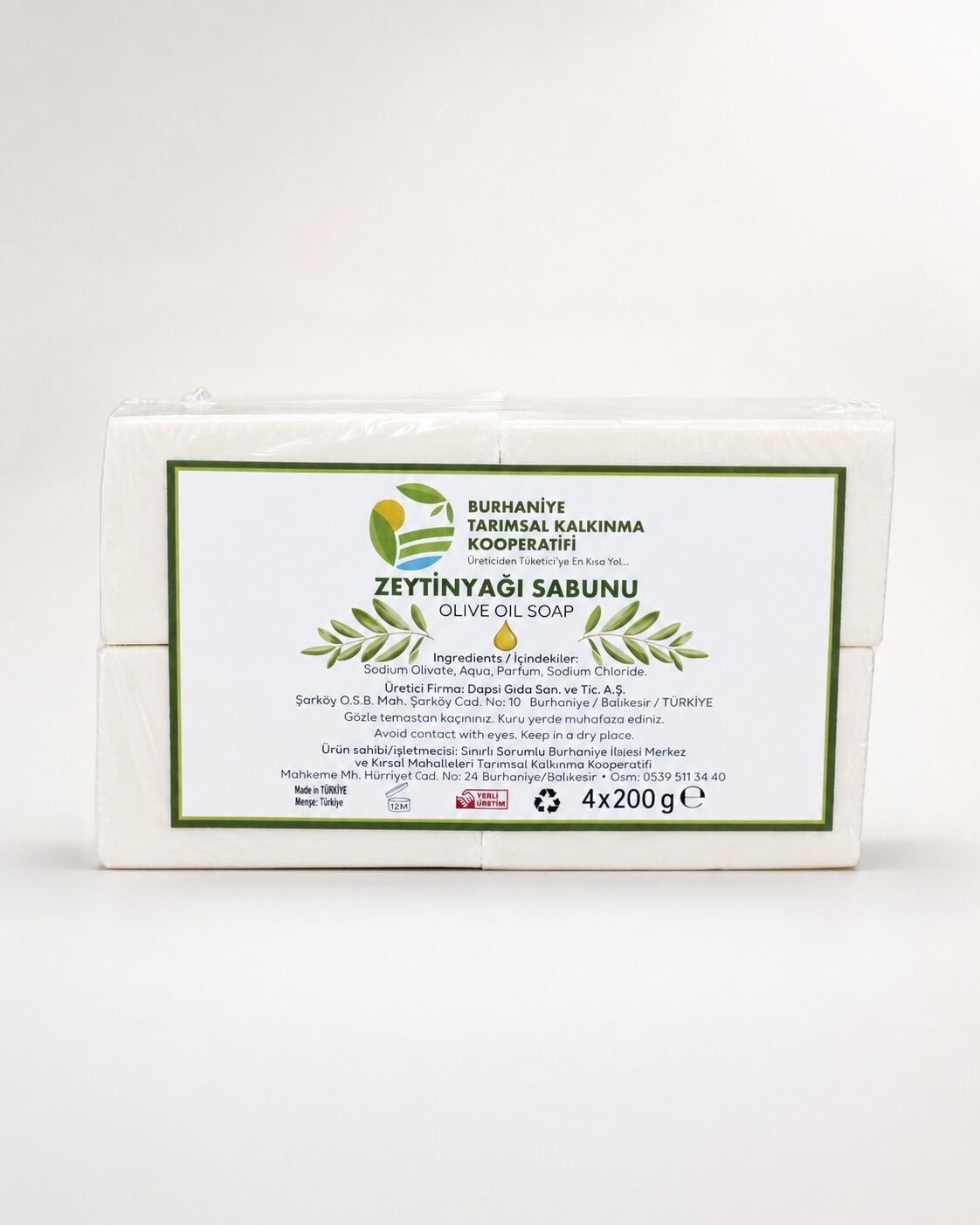Zeytinyağı Sabunu 800 gr